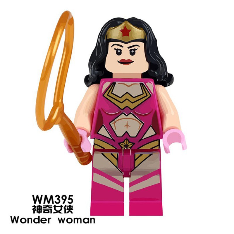 MARVEL LEGO DC Bộ Đồ Chơi Lắp Ráp Mô Hình Nhân Vật Wonder Woman Wm6014 Wm392