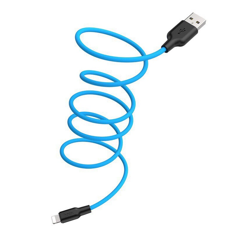 Dây Cáp sạc nhanh IPHoco X21 Plus chất liệu nhựa silico dẻo chống cháy ♥️♥️