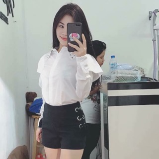 Sơ mi trắng hm