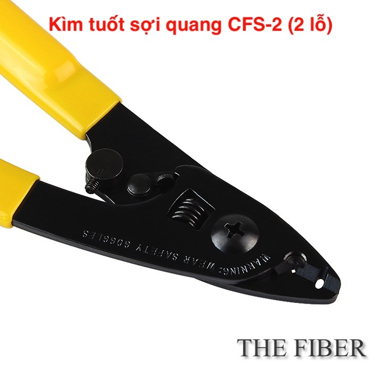 Kìm tuốt sợi quang CFS-2 (2 lỗ)