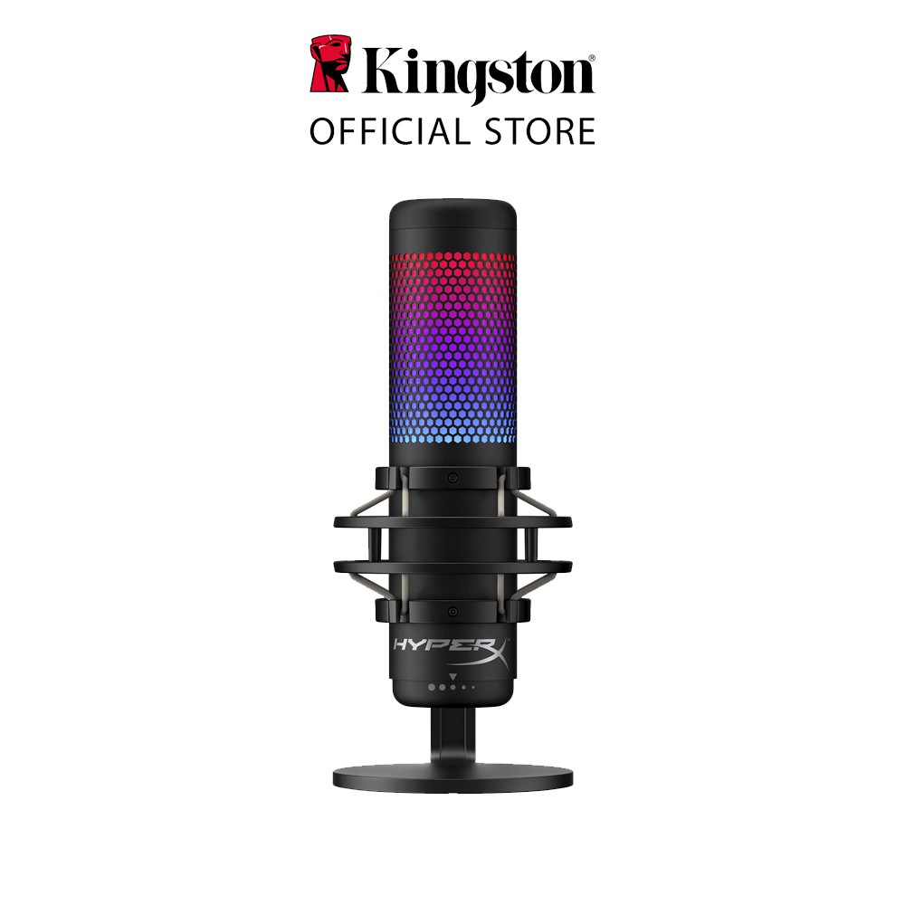 Micro Kingston Thiết bị thu âm HyperX QuadCast S Led RGB