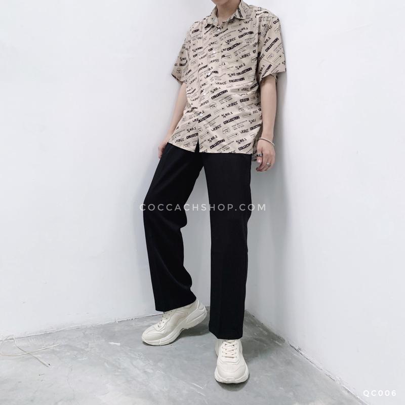 Quần vải xuông gân Qc006