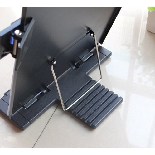 Giá Đỡ Sách/Tài Liệu Bằng Kim Loại Màu Đen Linh Hoạt Có Thể Điều Chỉnh