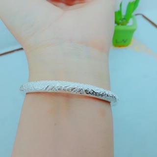 Vòng tay bạc trạm ( 5 chỉ)