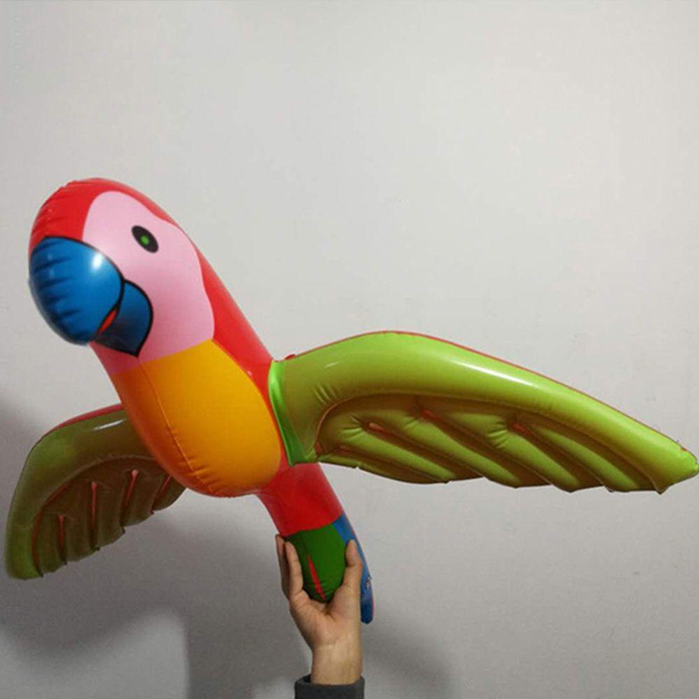 Bong Bóng PVC Bơm Hơi Họa Tiết Hoạt Hình Vui Nhộn Thời Trang Cho Vẹt