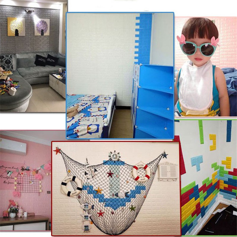 Tường Gạch 3D Đẹp