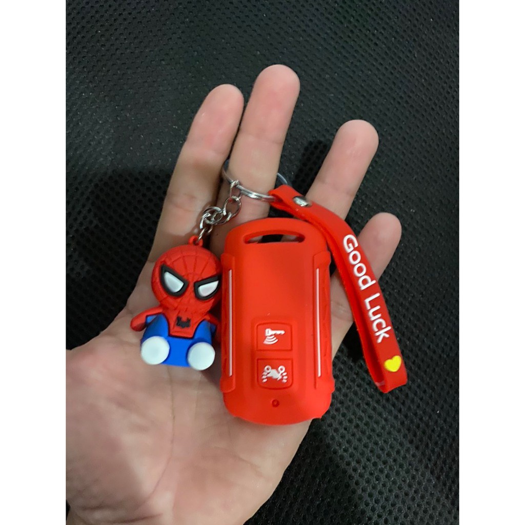 Bao bọc Remote 2 nút Smartkey Honda tặng kèm móc khoá hoạt hình 3D cao cấp xịn sò . DoChoiXeMay
