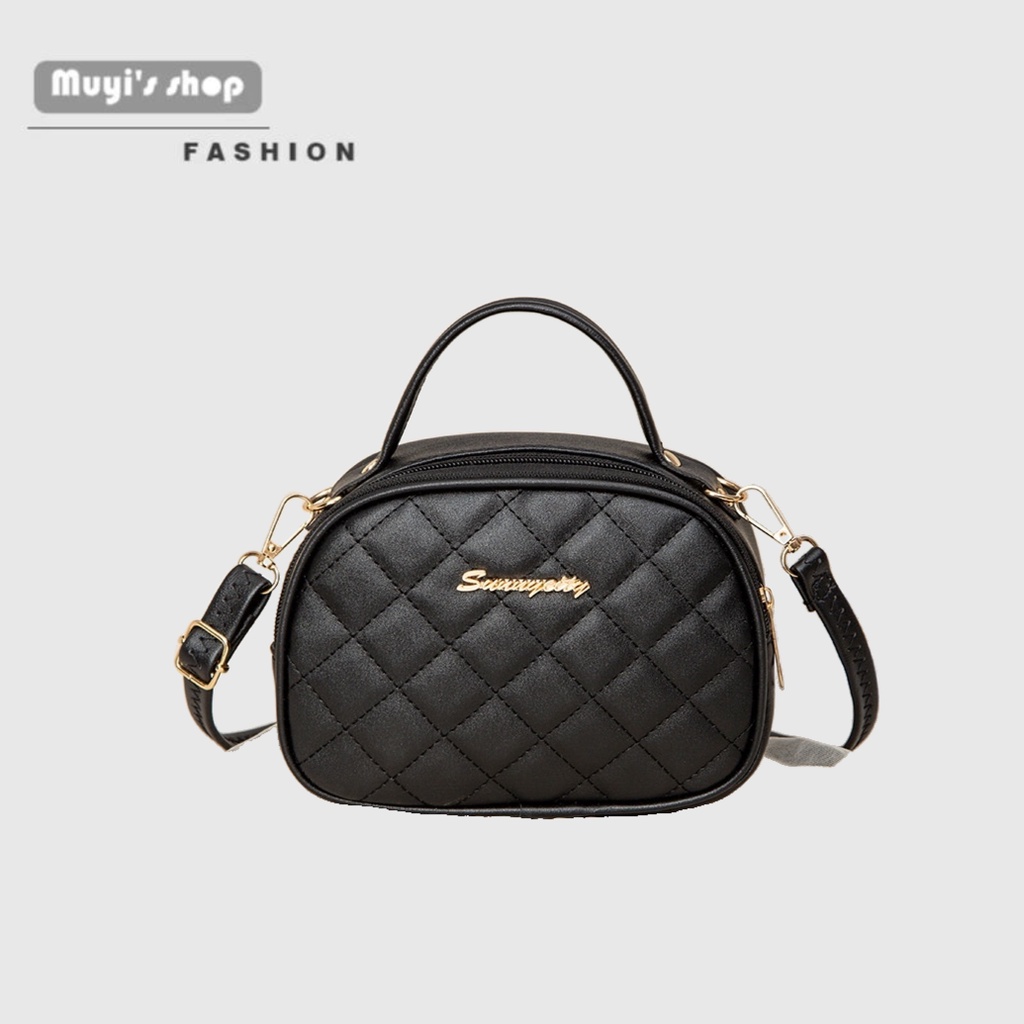 Túi Đựng Máy Ảnh Cầm Tay Màu Trơn Thêu Họa Tiết