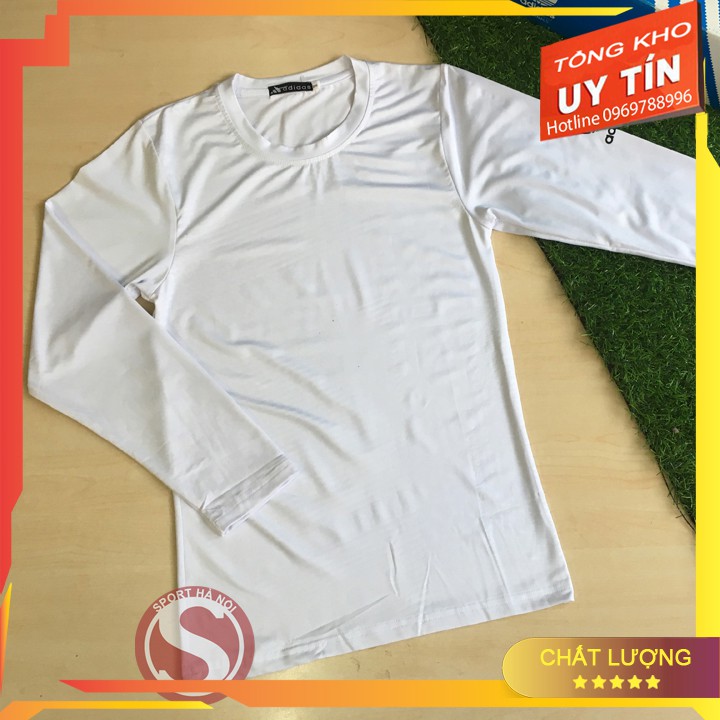[XẢ LỖ VỐN]Áo thun nam dài tay, áo giữ nhiệt nam co dãn 4 chiều cao cấp