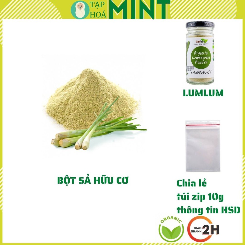 Bột sả hữu cơ Lumlum Thái, gia vị ăn dặm cho bé - Tạp hoá mint