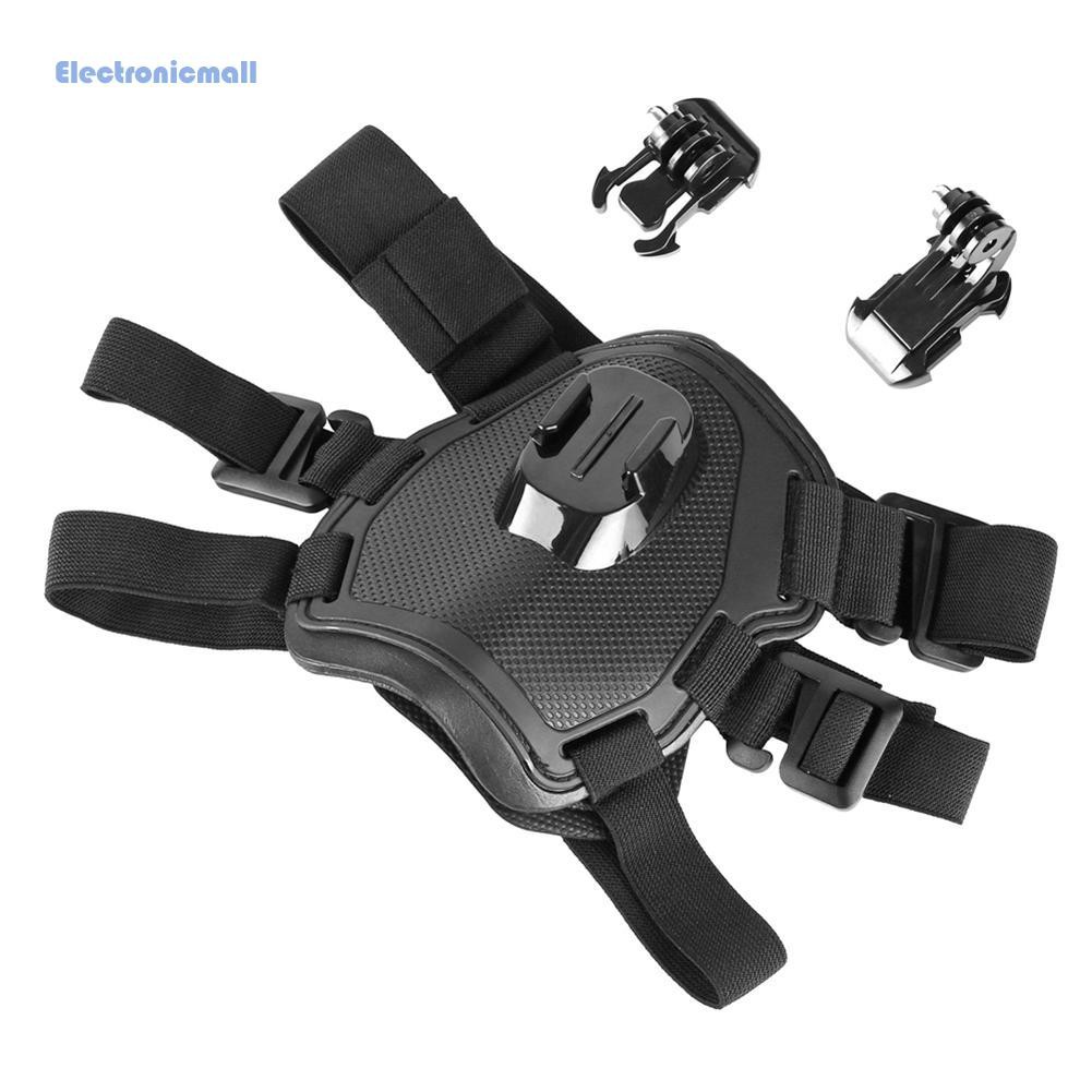 ElectronicMall01 Action Camera Dog Harness Mount Chest Strap for GoPro Hero 7 6 5 4 Xiaoyi