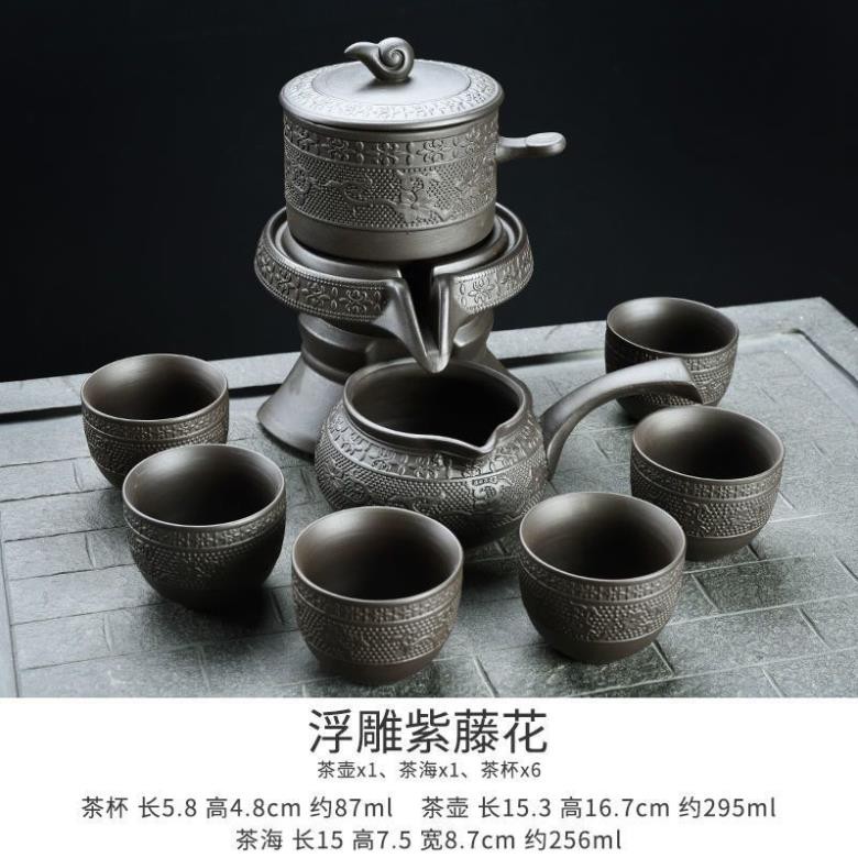 Bộ Ấm Chén Pha Trà Cối Xay gồm 6-8 món