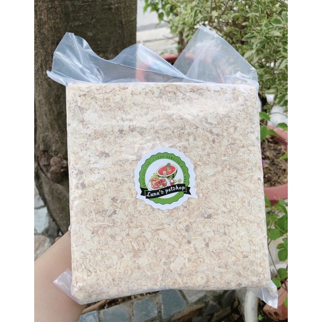 [Cây nhỏ - khoảng 500g] Mùn cưa lót chuồng cho thú nuôi. Mùn cưa nén không mùi