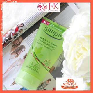Sữa rửa mặt dạng Gel Simple Refreshing Facial Wash 150ml
