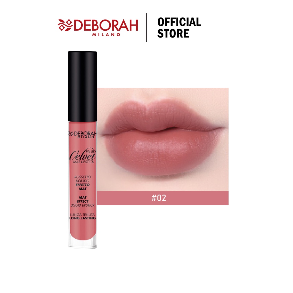 Son kem lì Deborah Milano Fluid Velvet Mat
