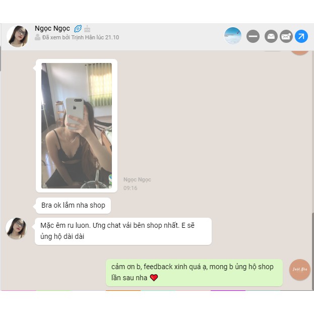 Áo ngực Just Bra mút mỏng chất liệu ren xinh xắn AB112 | BigBuy360 - bigbuy360.vn