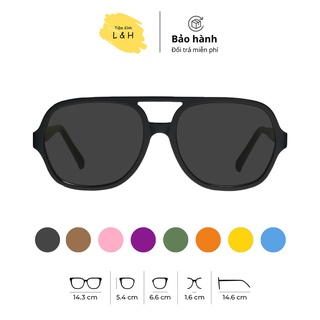 Kính râm chống UV Flackbee dành cho nam nữ [KHÔNG CẬN - CÓ CẬN]