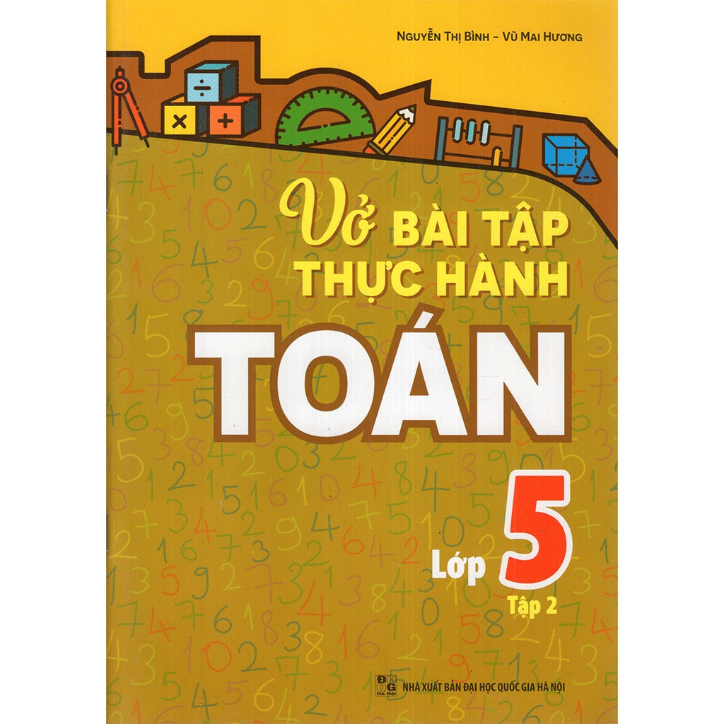 Sách: Vở Bài Tập Thực Hành Toán Lớp 5 Tập 2