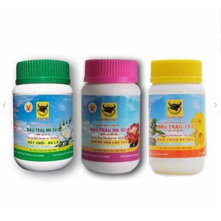 Bộ 3 lọ phân bón lá đầu trâu chuyên dùng cho lan và cây cảnh