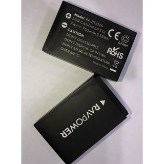 Pin máy ảnh RavPower cho pin LP-E12
