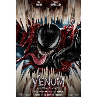 Bộ 20 STICKER Dán Tường Hình VENOM Độc Đáo