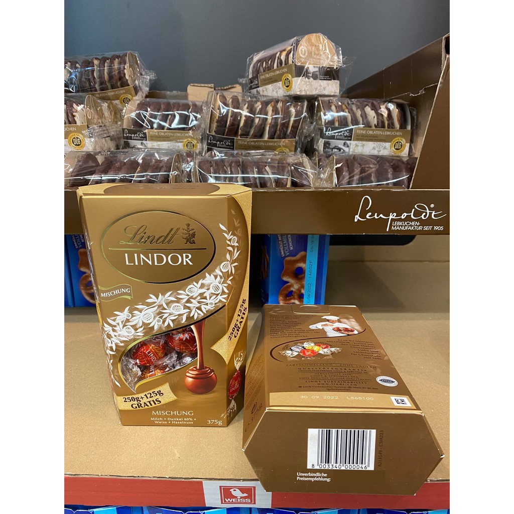 CHOCOLATE LINDT LINDOR 🇩🇪 - ĐỨC -200g