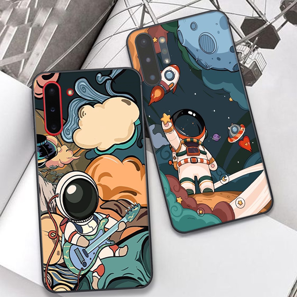 Ốp lưng SS Note 10 / Note 10 Plus phi hành gia vũ trụ siêu đáng yêu,dễ thương. Ốp lưng Samsung chính hãng RẺ - BỀN - ĐẸP