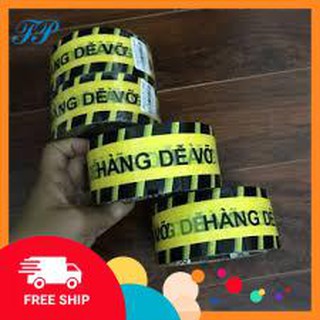 (Sỉ lẻ) Băng keo in hàng dễ vỡ 48mm*100Y