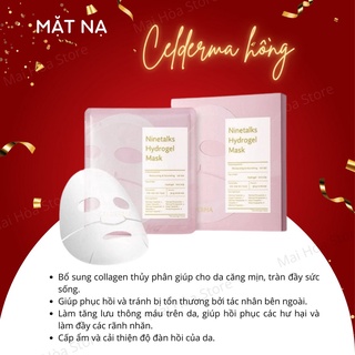 Mặt nạ thạch Celderma Ninetalks Hydrogel Mask