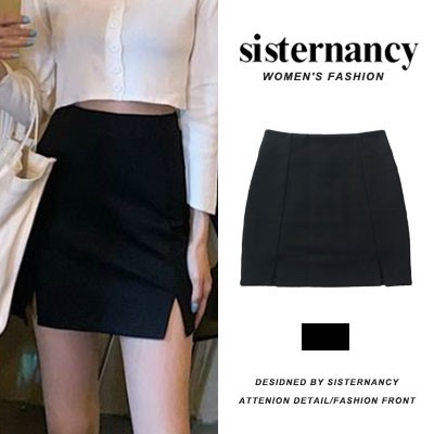 Chân váy bút chì COZOKC dáng ngắn chữ A lưng cao xinh xắn dành cho nữ