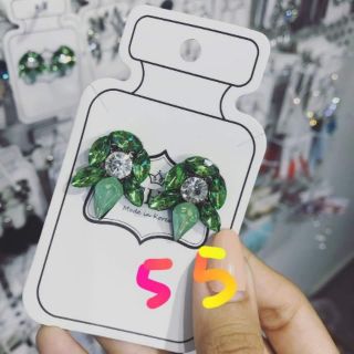 Bông tai đá sang trọng, khuyên tai đá