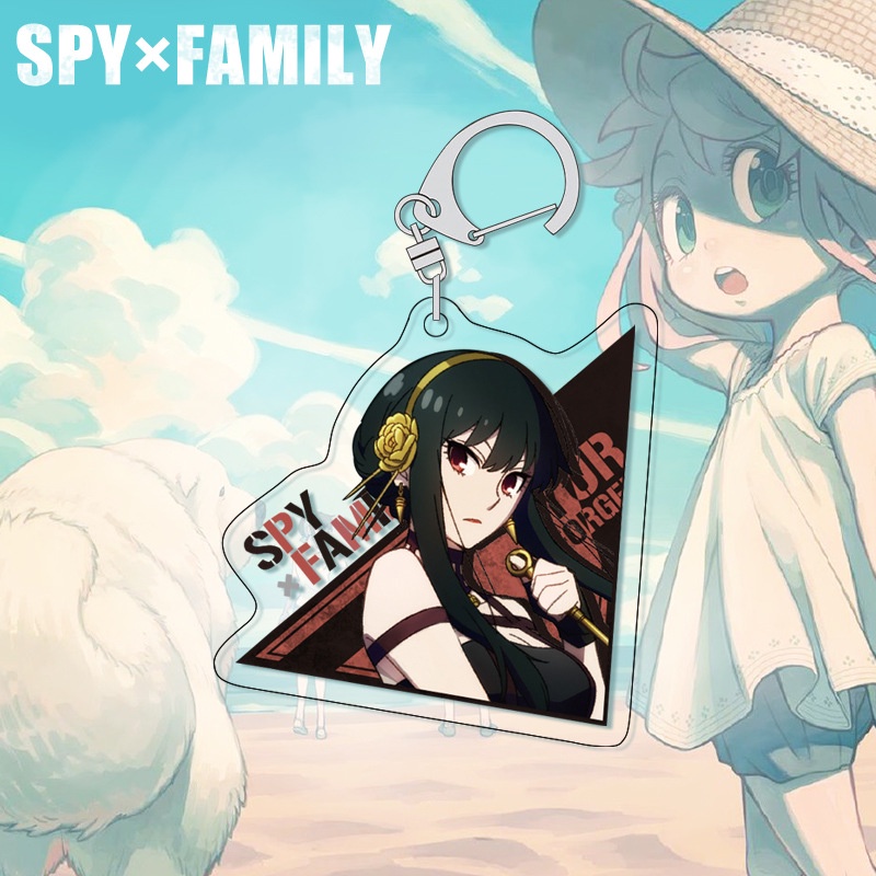 Móc Khóa In Hình Nhân Vật Phim Hoạt Hình Ellen SPY X FAMILY