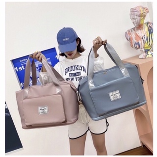 Túi du lịch gấp gọn 2 tầng chất liệu vải du cao cấp❤️FREE SHIP❤️ túi du lịch size lớn gấp gọn chống nước