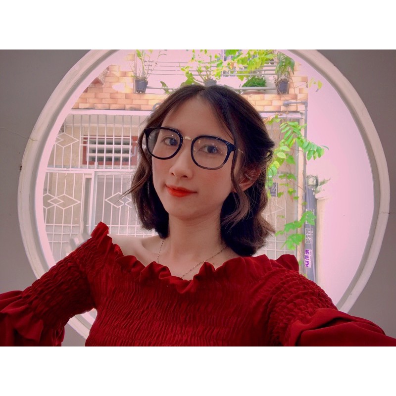 MẮT KÍNH GỌNG CẬN FORM TRÒN OVAL KIM LOẠI 559 DỄ THƯƠNG | BigBuy360 - bigbuy360.vn