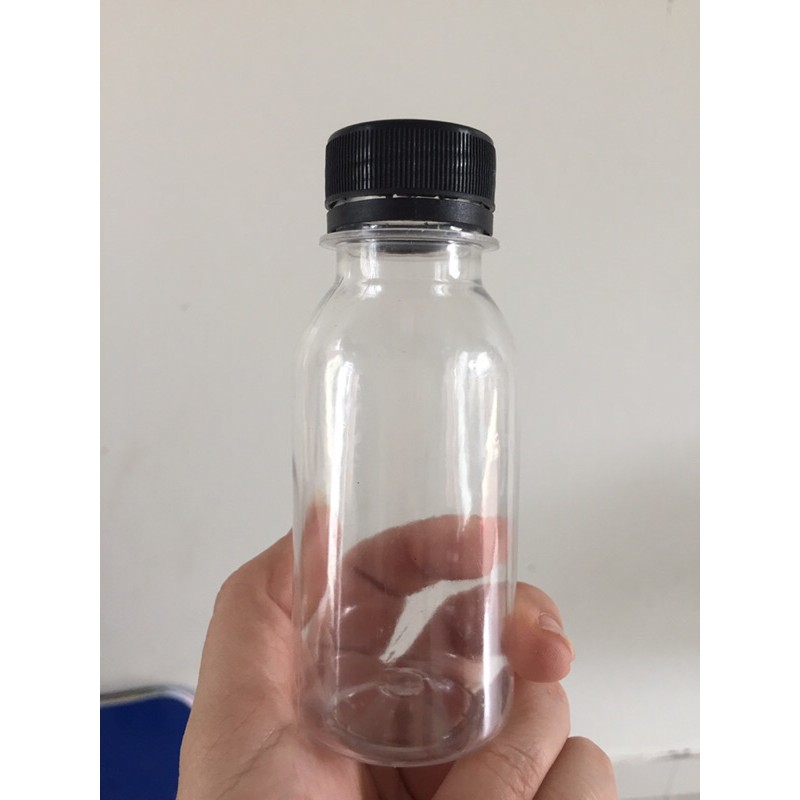 Chai nhựa trà sữa.Chai đựng sữa chua 100ml-120ml kèm hình dán biểu cảm gương mặt. | BigBuy360 - bigbuy360.vn
