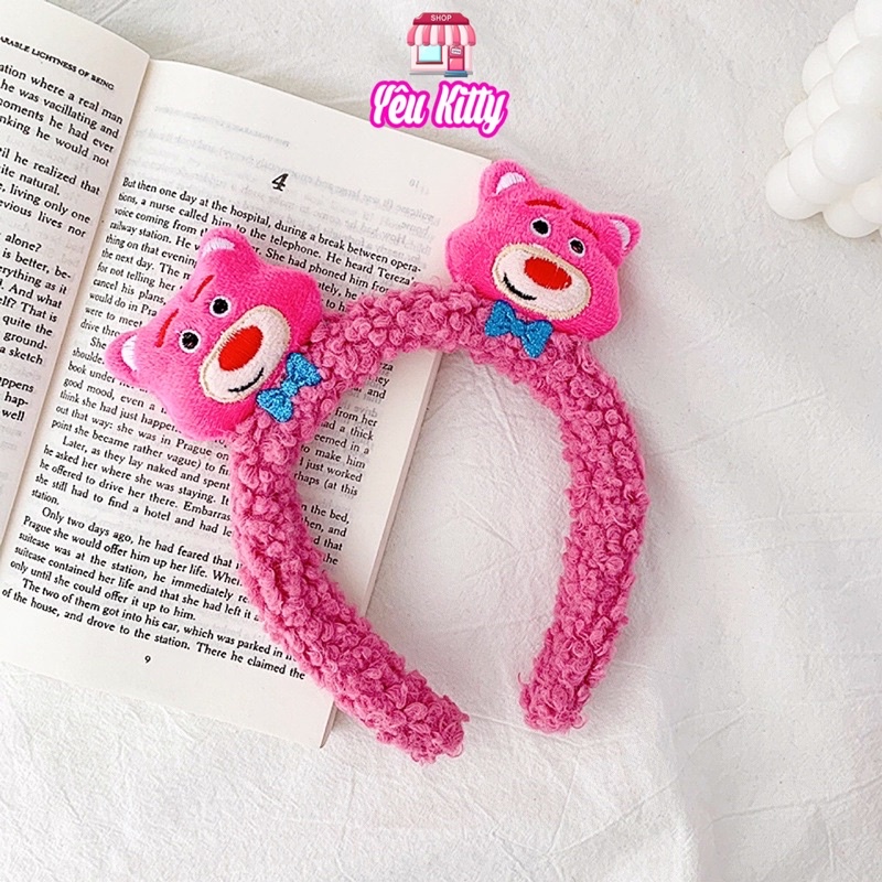 CỘT TÓC KẸP TÓC GẤU DÂU LOTSO