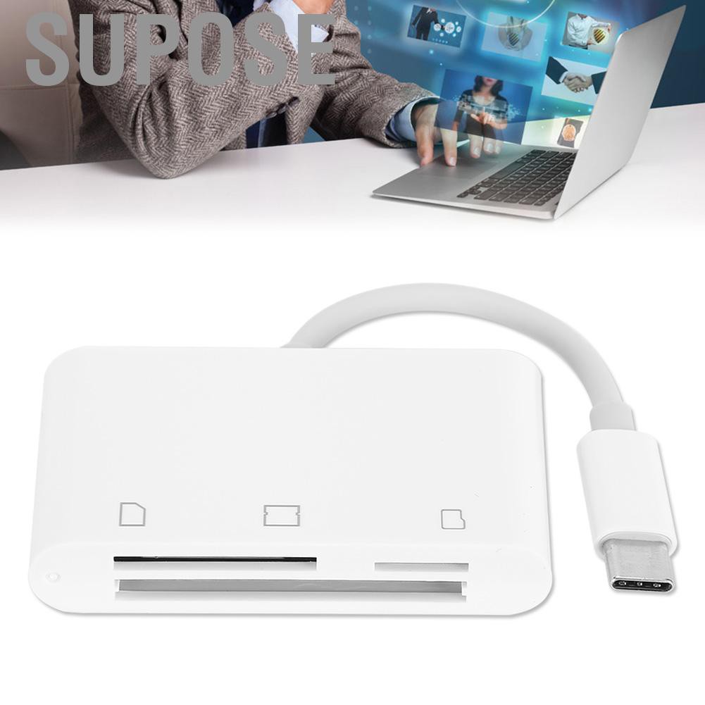 Đầu Đọc Thẻ Nhớ Supose Nk 1011 Type C Cf Sdtf 3 Trong 1 | BigBuy360 - bigbuy360.vn