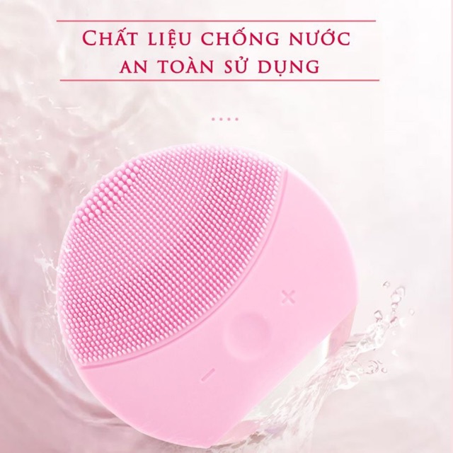 Máy rửa mặt silicone thần thánh