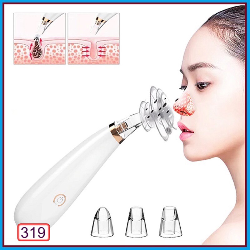 MÁY HÚT MỤN MINI ĐẦU ĐEN  BLACKHEAD 319 CẦM TAY CỰC HOT