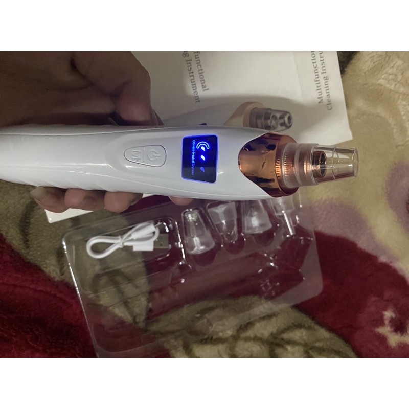 [Hàng Mới 2021] Máy Hút Mụn Cám , Đầu Đen SpaCầm Tay Mini Hút Sạch Mụn Đầu Đen, Mụn Cám Với 5 Đầu Hút 3 Chế Độ Siêu Mạnh | BigBuy360 - bigbuy360.vn