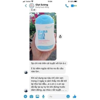 [Chính hãng] Dung dịch vệ sinh HANA SOFT SILK