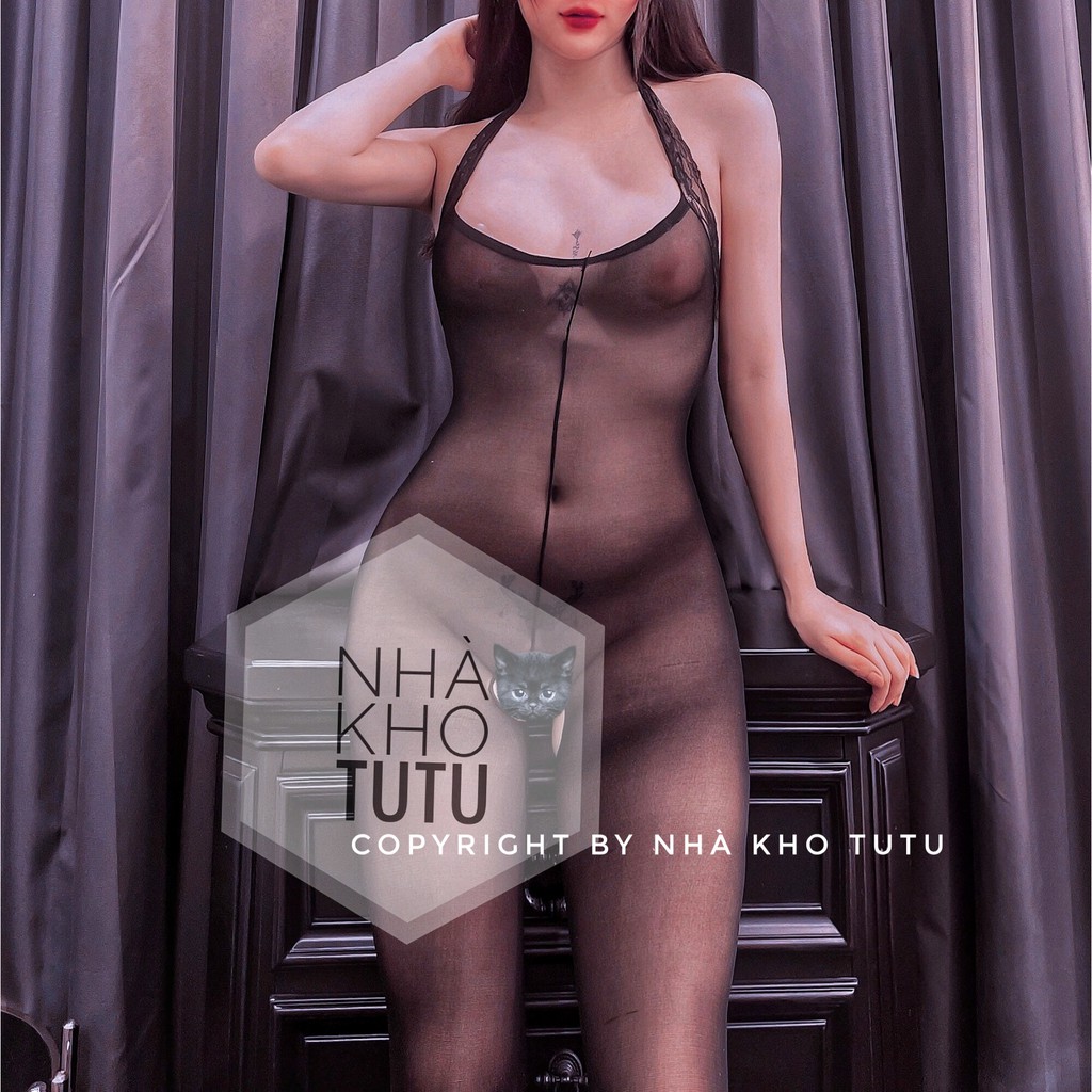 Bộ đồ ngủ liền thân ren siêu co giãn L095 Nhà Kho TuTu | BigBuy360 - bigbuy360.vn