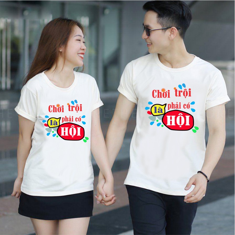 Áo nhóm - Chơi trội là phải có hội, áo nhóm, áo hội giá 35K