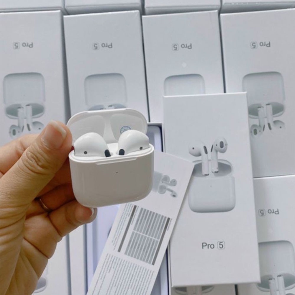 Tai nghe bluetooth không dây Tws Pro5, tai nghe nhét tai pin trâu