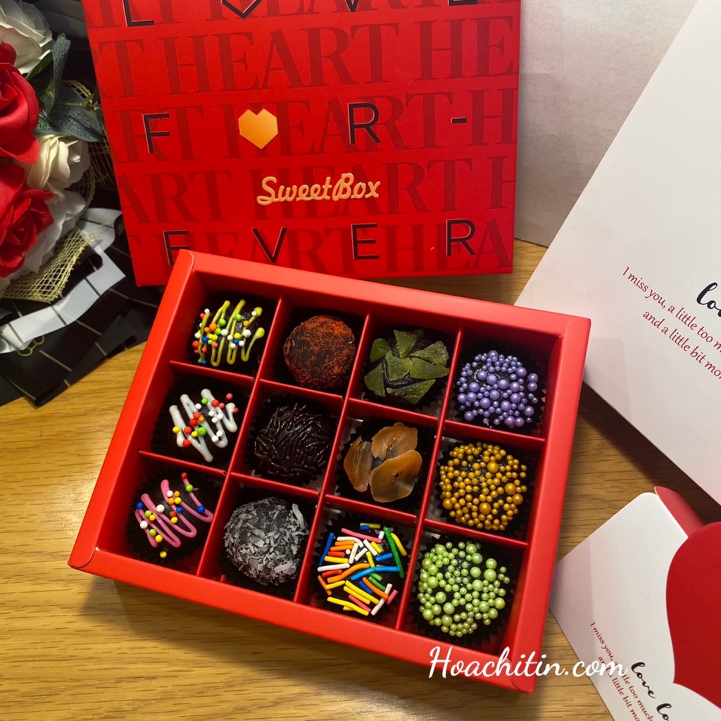 Chocolate Valentine Socola Truffle ngon dẻo mềm mix nhiều vị