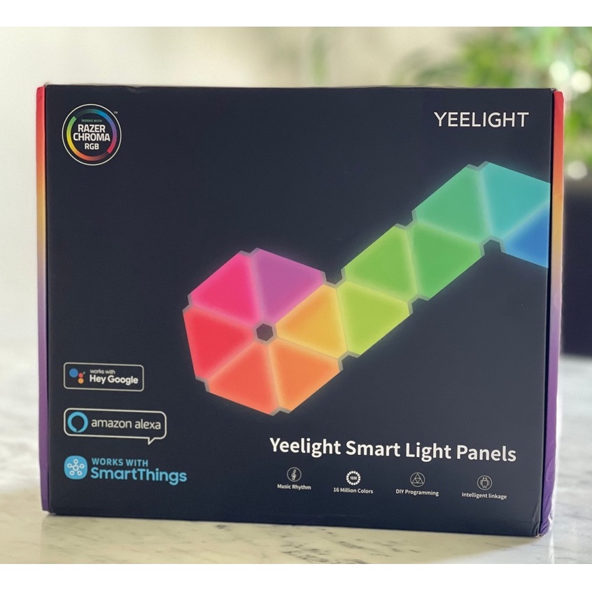 Yeelight Led Panels - Đèn lắp ghép cao cấp thông minh Magi Light - Combo 6/9/12 tấm tam giác