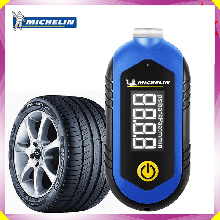 Đồng hồ đo áp suất lốp điện tử Michelin M2209 - Hàng Nhập Khẩu Chính Hãng