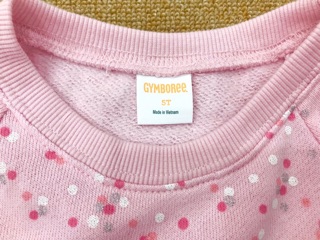 Đầm thun cá chấm bi Gymboree- VNXK