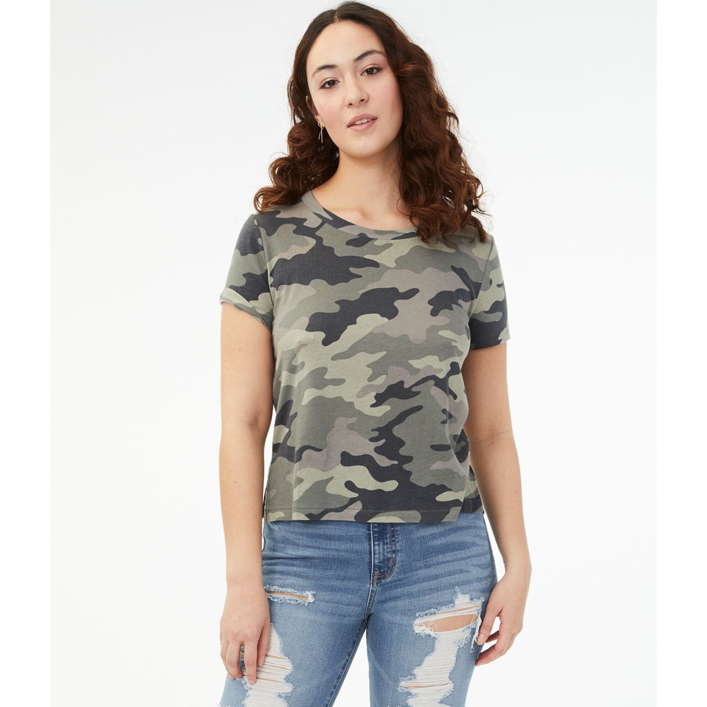 Áo phông hoa tiết Camo Seriously Soft. HA1017