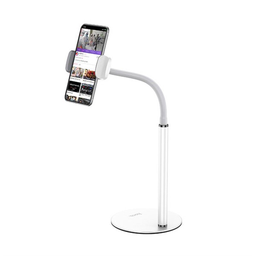 Giá đỡ điện thoại để bàn hợp kim nhôm cao cấp Hoco PH28, sử dụng đa năng tiện dụng, phụ kiện tương thích nhiều thiết bị | BigBuy360 - bigbuy360.vn